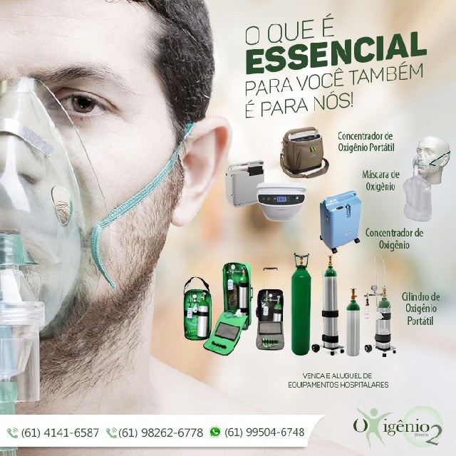 Foto 1 - Aluguel de oxignio em braslia 61 4141-6587