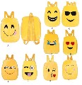 Mochila emoji para crianças encomenda leia