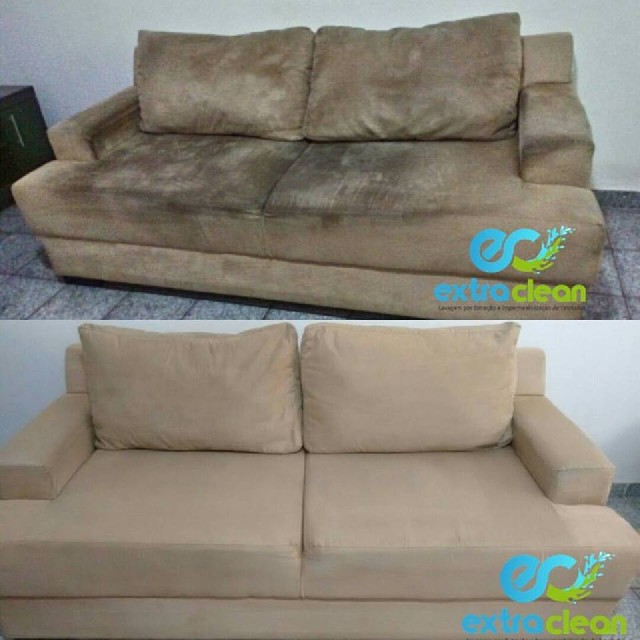 Foto 1 - Limpeza de sofá